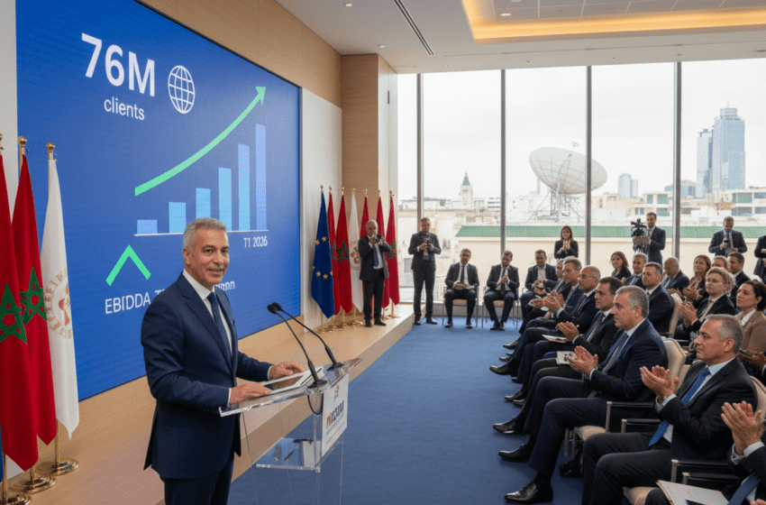  Maroc Telecom : 76 millions de clients et EBITDA en hausse au T1-2026