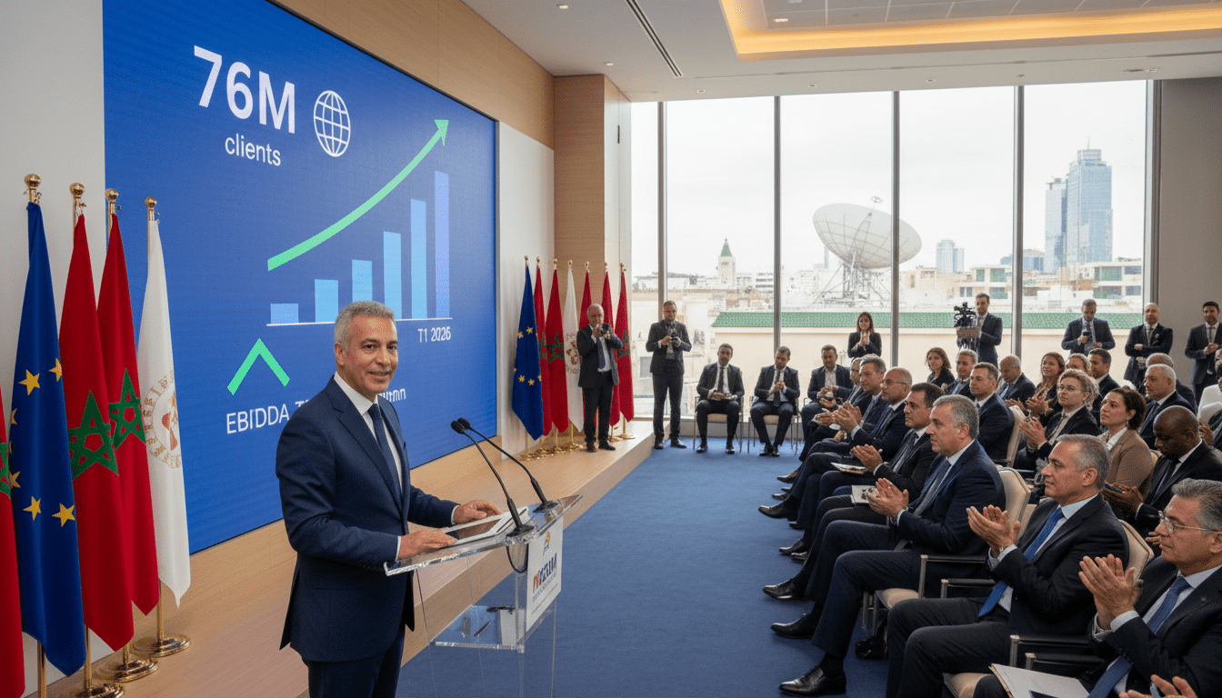 Maroc Telecom : 76 millions de clients et EBITDA en hausse au T1-2026