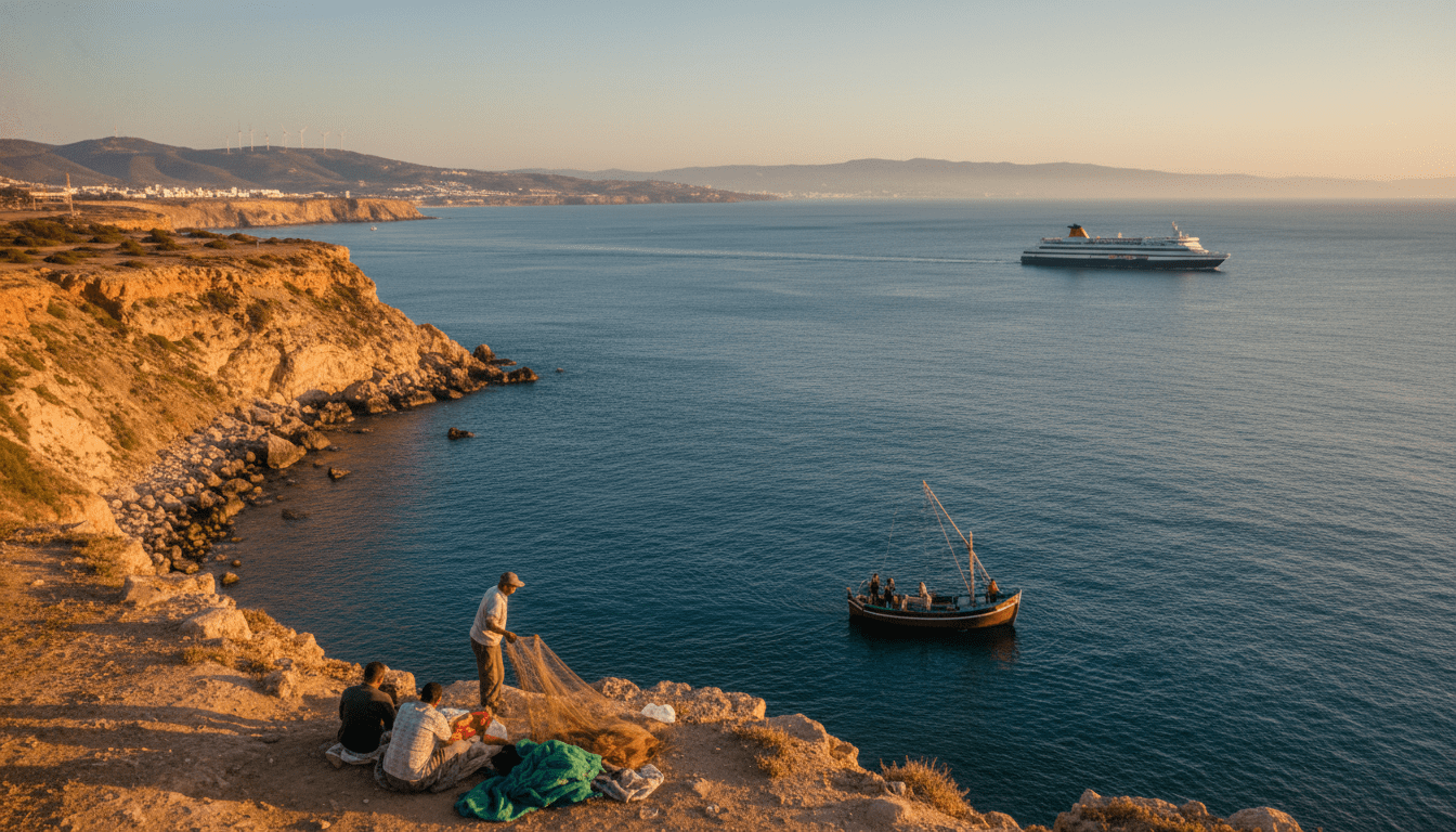 Maroc à seulement 14 km de l'Union européenne