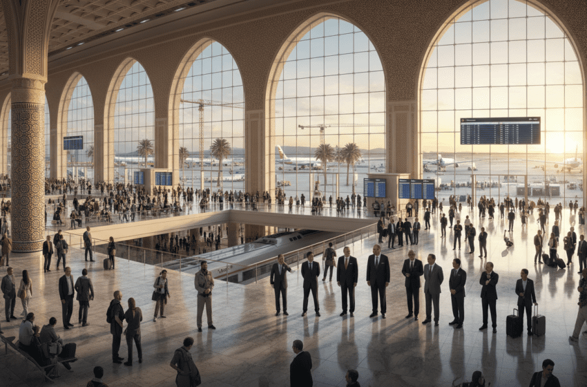  Maroc double sa capacité aéroportuaire à 80 millions avec vaste modernisation