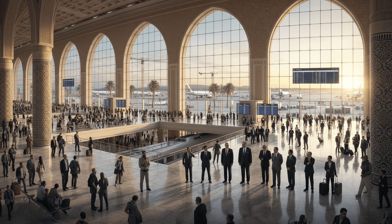 Maroc double sa capacité aéroportuaire à 80 millions avec vaste modernisation