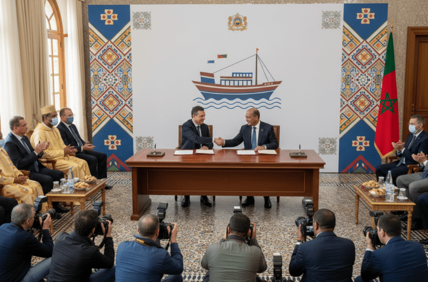  Maroc et Cameroun signent accord cadre pêche et aquaculture au SIAM