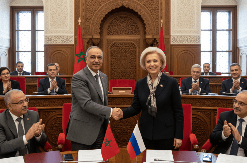  Maroc et Russie renforcent coopération parlementaire à la Chambre des conseillers