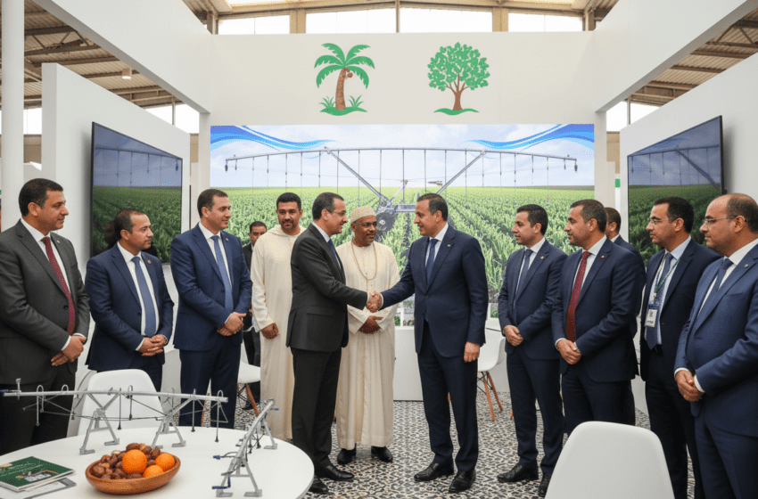  Maroc et Soudan renforcent leur coopération agricole axée sur l’irrigation au SIAM