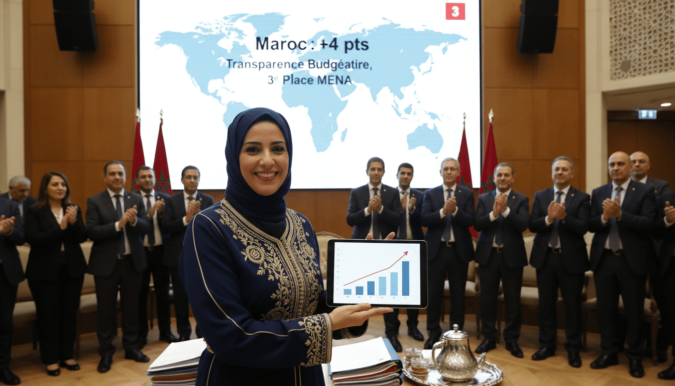 Maroc gagne 4 points en transparence budgétaire et décroche la 3e place MENA