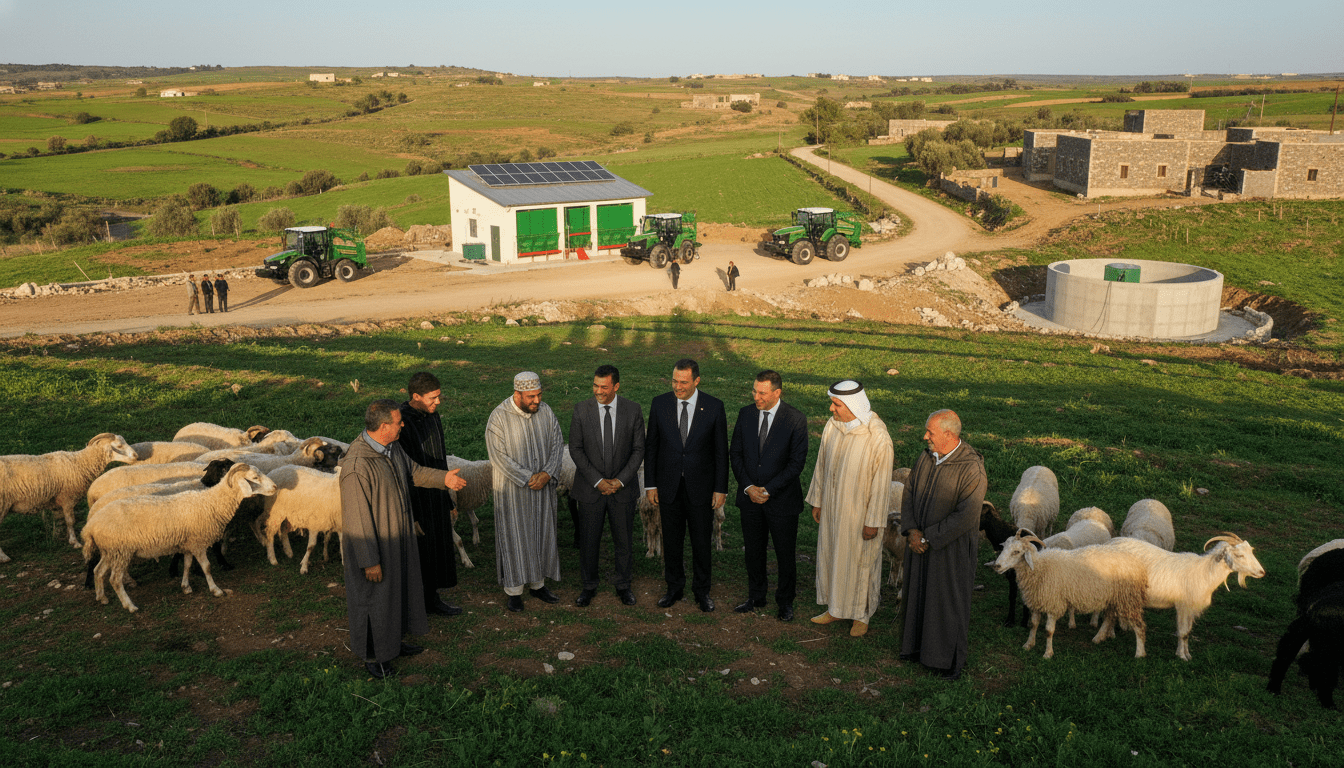 Maroc lance la stratégie GG pour transformer l’élevage et soutenir les éleveurs