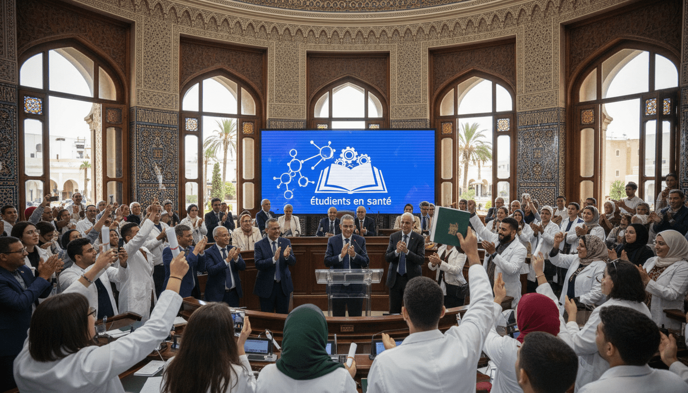 Maroc : réforme du Code du médicament et statut des étudiants en santé approuvés