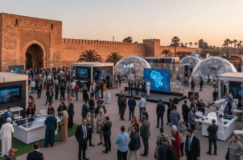  Marrakech accueille le plus grand salon high-tech africain à l’esplanade Bab Jdid