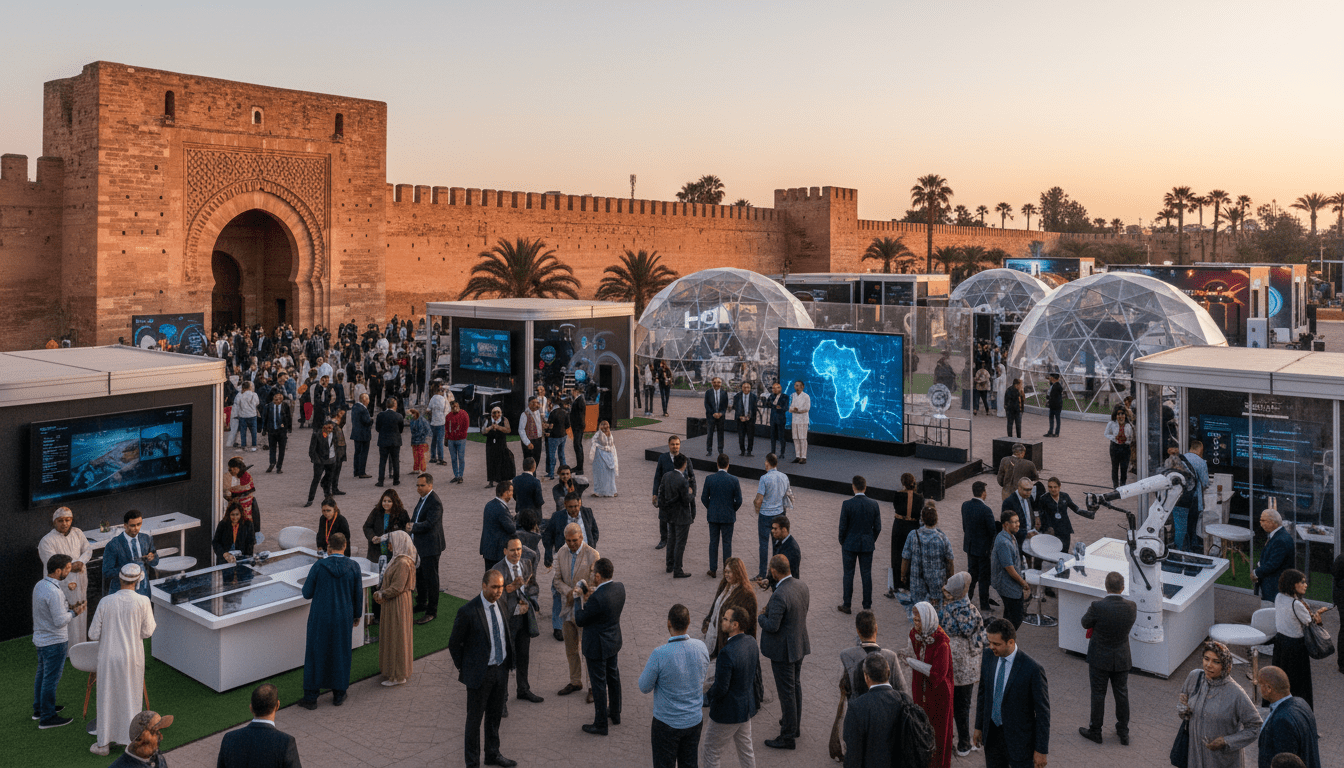 Marrakech accueille le plus grand salon high-tech africain à l'esplanade Bab Jdid