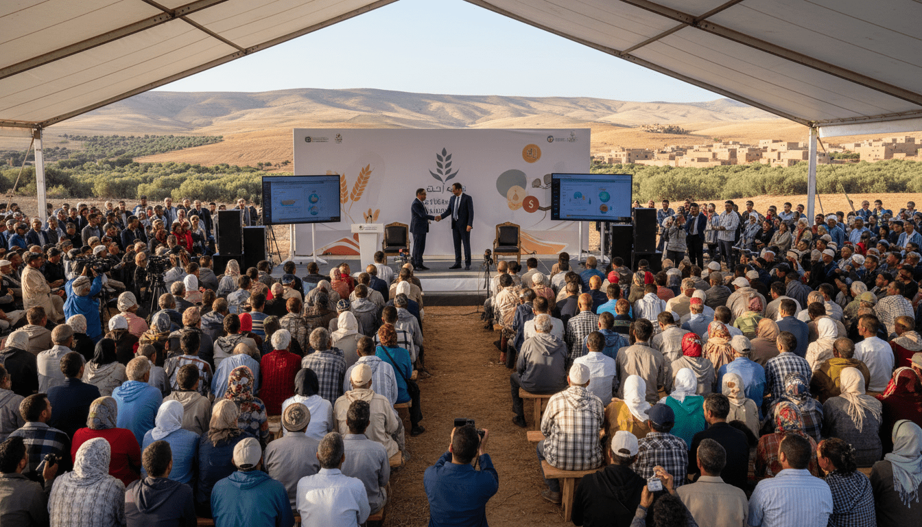 Ministère et Crédit Agricole lancent l'éducation financière pour 10 000 ruraux de l'Oriental