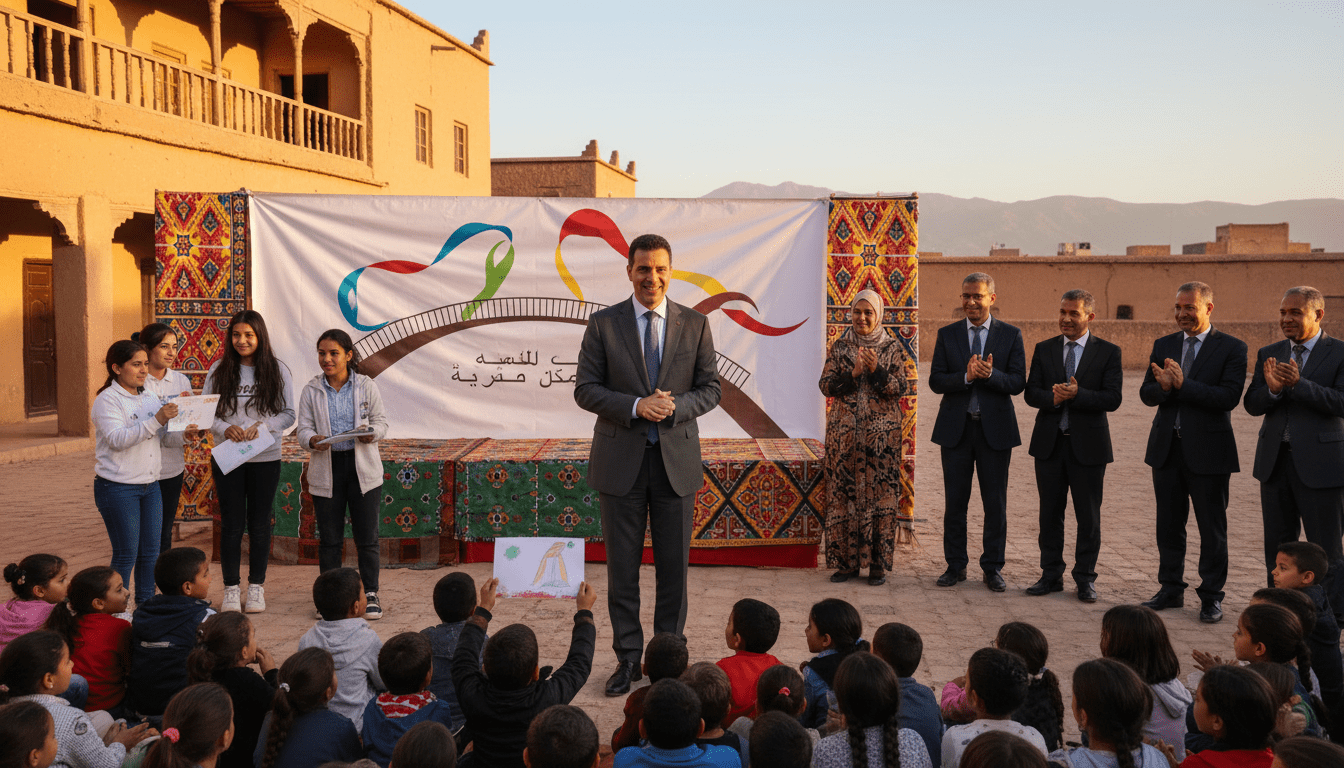 Ministre Berrada lance à Taroudant l'opération De l'enfant à l'enfant contre l'abandon scolaire