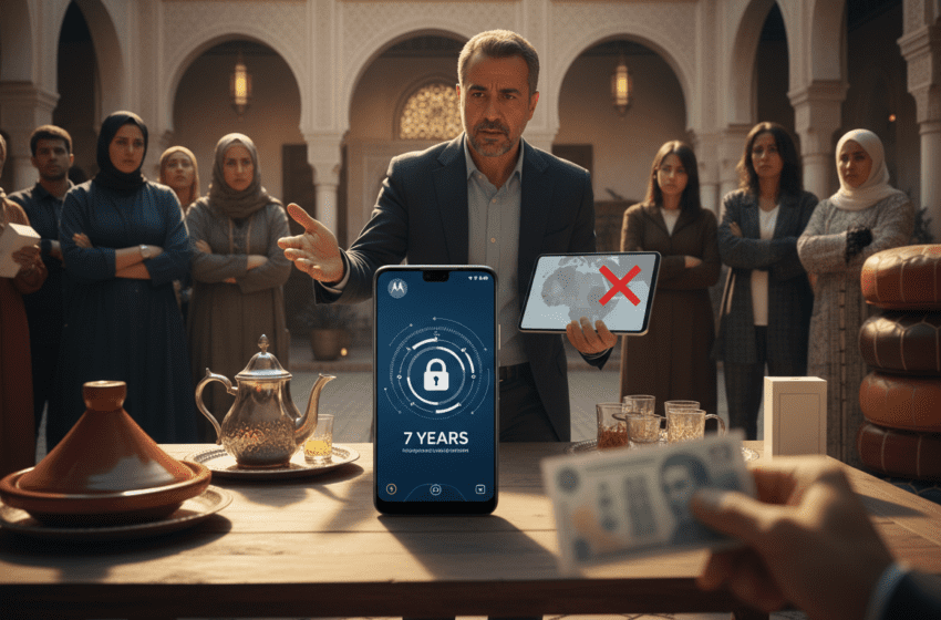  Motorola Signature promet 7 ans de mises à jour mais reste indisponible au Maroc