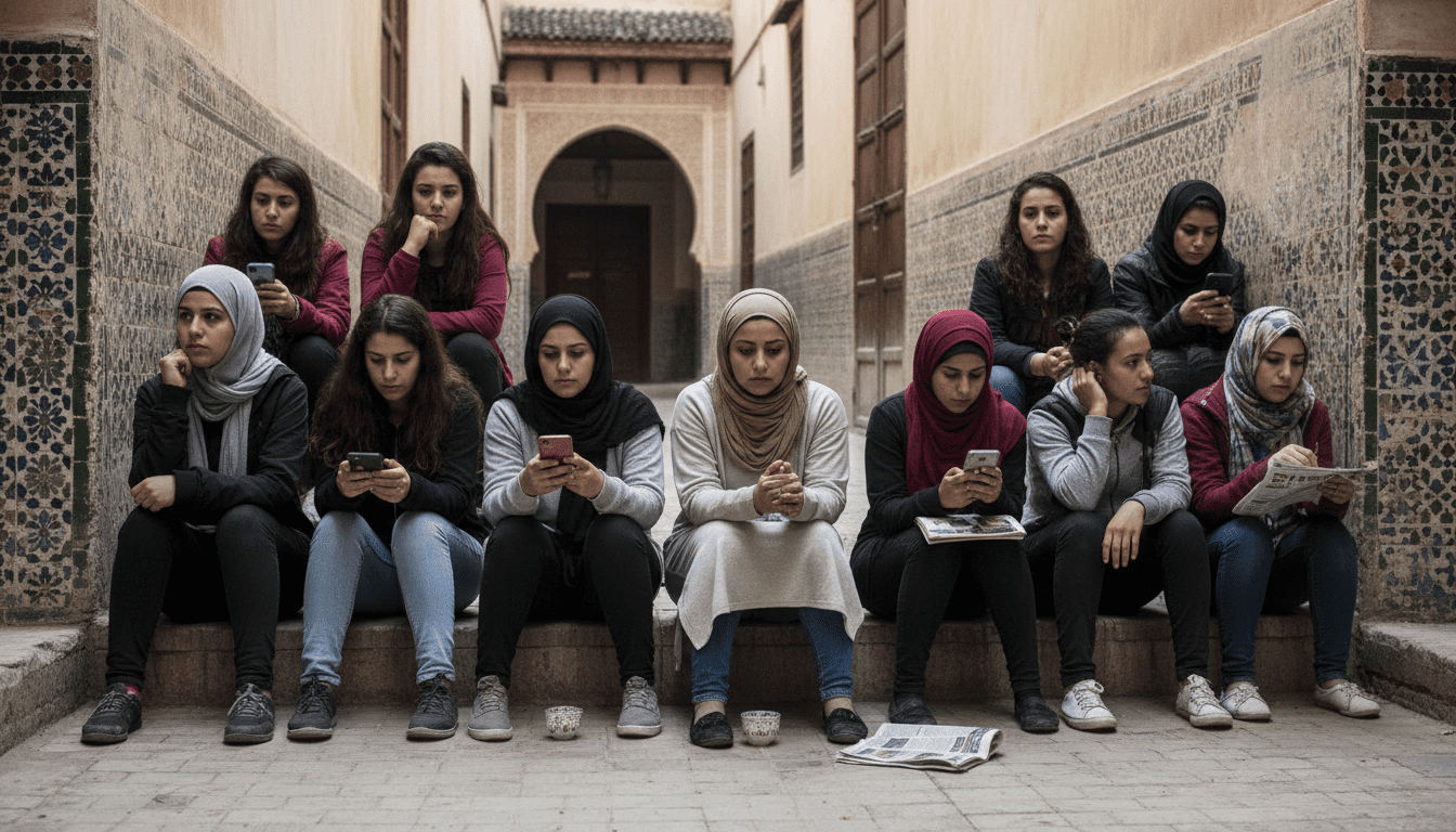 NEET au Maroc : 33,6% des 15–29 ni en emploi ni en formation, femmes pénalisées
