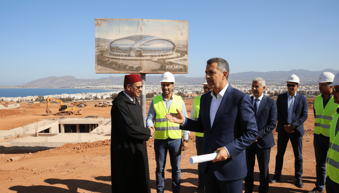 Nador Noureddine El Kenfaoui choisi pour concevoir le futur stade de 358 MDH