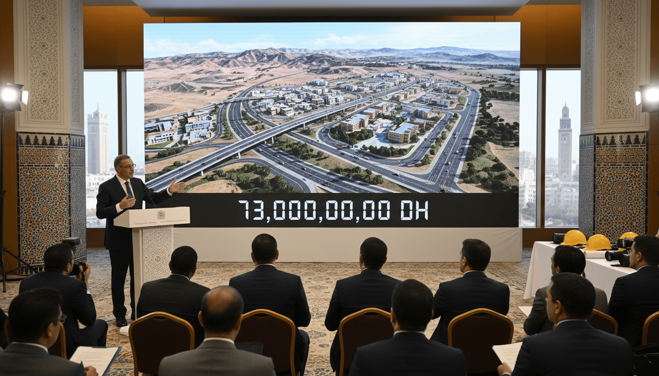 Nizar Baraka annonce 73 milliards DH pour le programme BTP ciblant routes et équipements