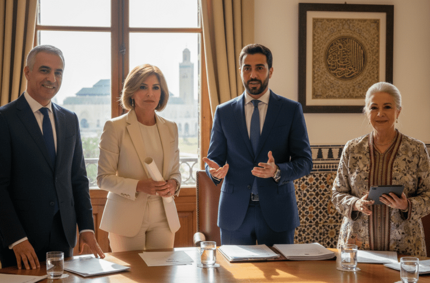  Nominations gouvernementales : Akmal, Tahiri, Mini et Benchrifa nommés à des postes clés