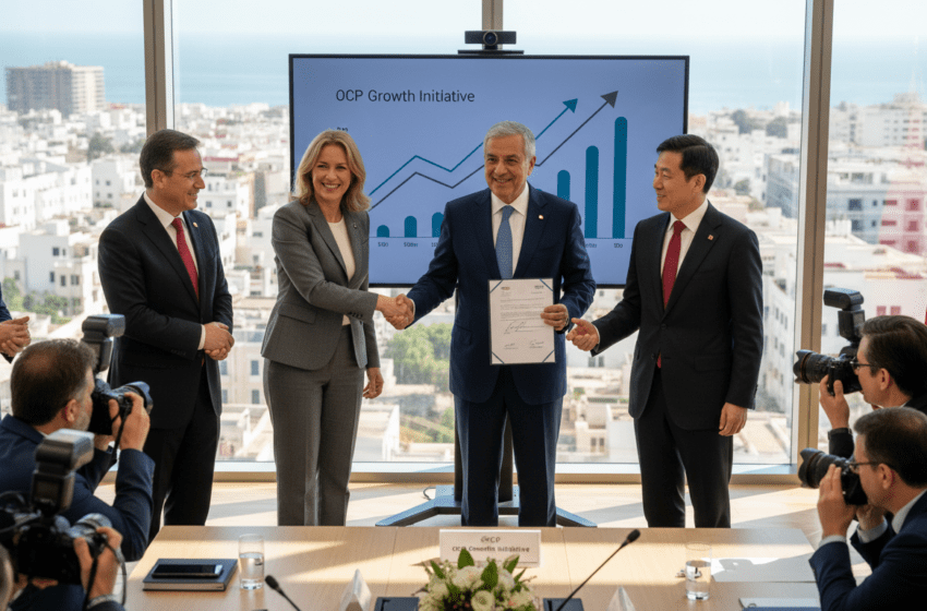  OCP lève 1,5 milliard $ via émission hybride internationale pour financer sa croissance