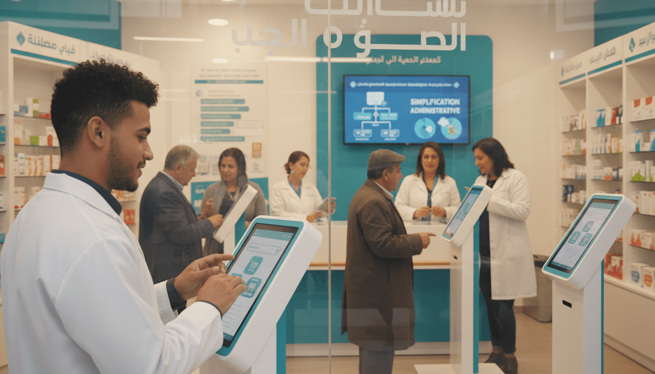 Ouverture de pharmacies et digitalisation via une plateforme électronique, simplification administrative et régulation