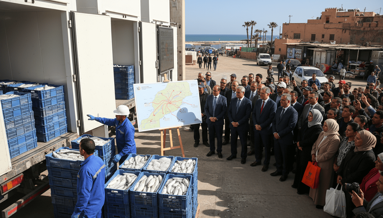 Poisson surgelé : déploiement d'un réseau national pour stabiliser les prix au Maroc