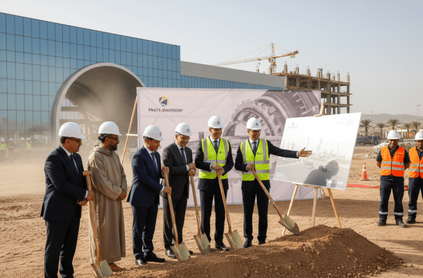  Pratt & Whitney ouvre un site à Nouaceur, 200 emplois prévus d’ici 2030