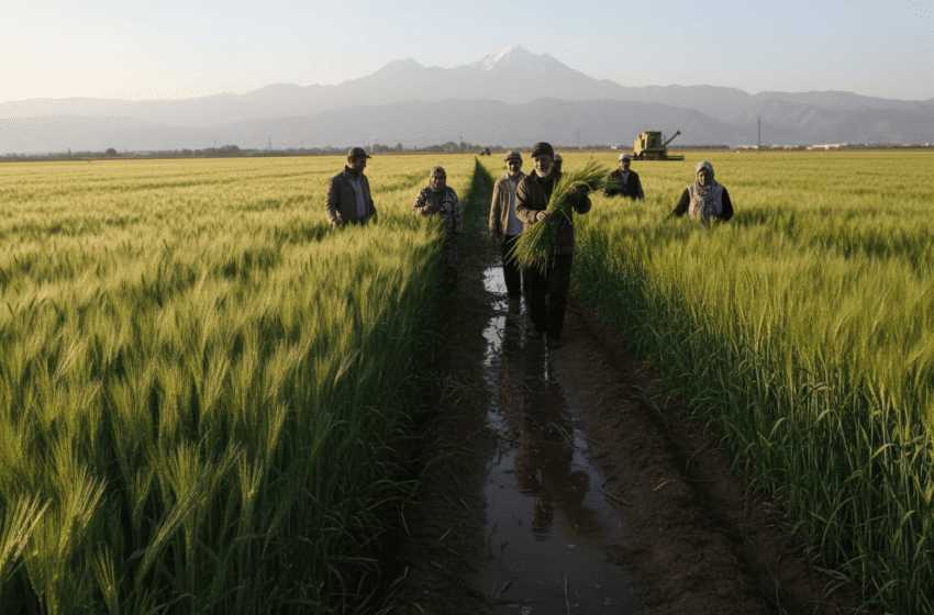  Production céréalière 2025-2026 près de 90 millions de quintaux après fortes pluies