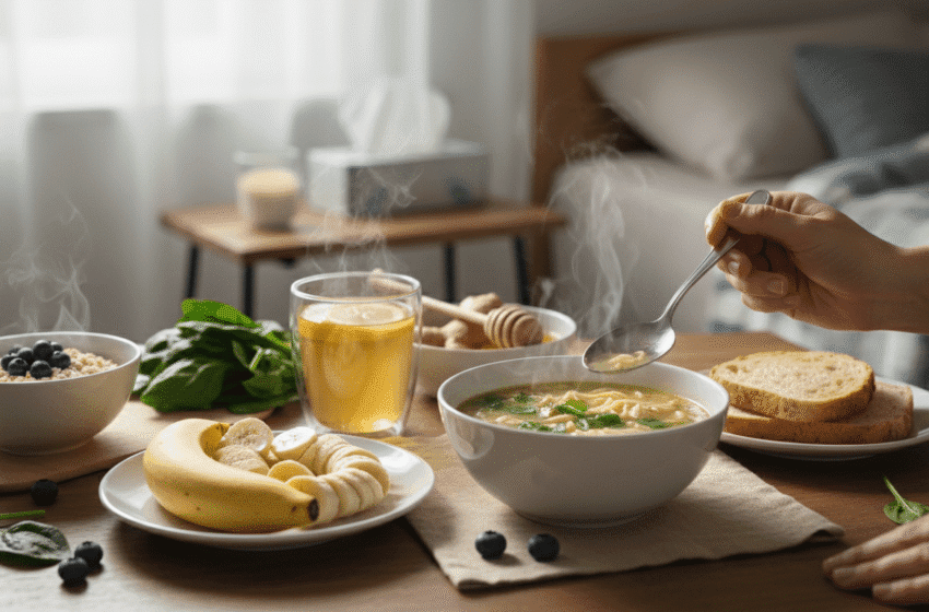  Que manger quand on est malade conseils pratiques pour nausées congestion et diarrhée