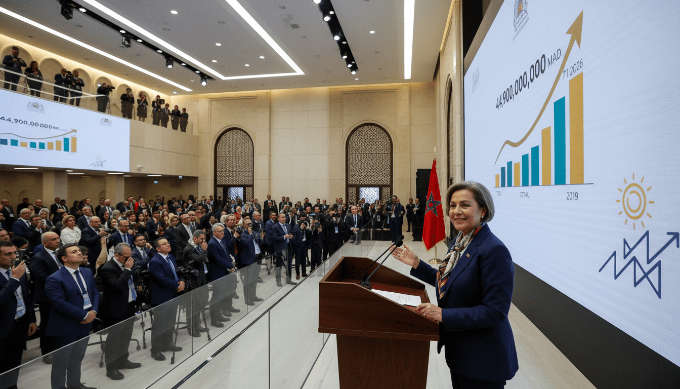 Recettes IS : 44,9 milliards de dirhams au T1 2026, près du total 2019