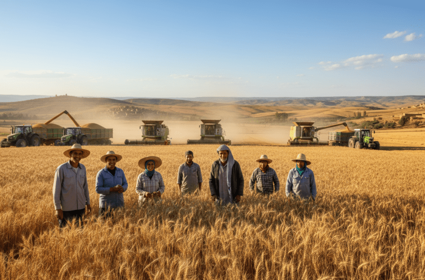  Récolte de céréales exceptionnelle attendue cette saison