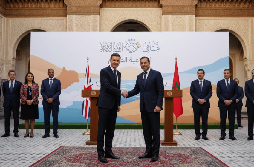  Royaume‑Uni réaffirme son soutien au plan d’autonomie du Maroc pour le Sahara