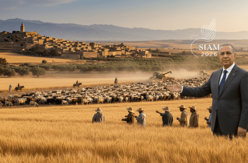  SIAM 2026 : production céréalière 90 millions de quintaux, cheptel 33 millions de têtes