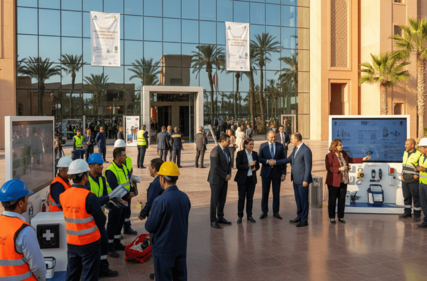  Souss-Massa organise une semaine portes ouvertes sur la sécurité‑santé au travail
