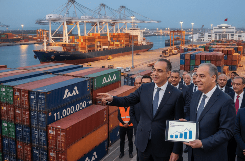  Tanger Med franchit 11 millions EVP et réalise 13 MMDH de CA