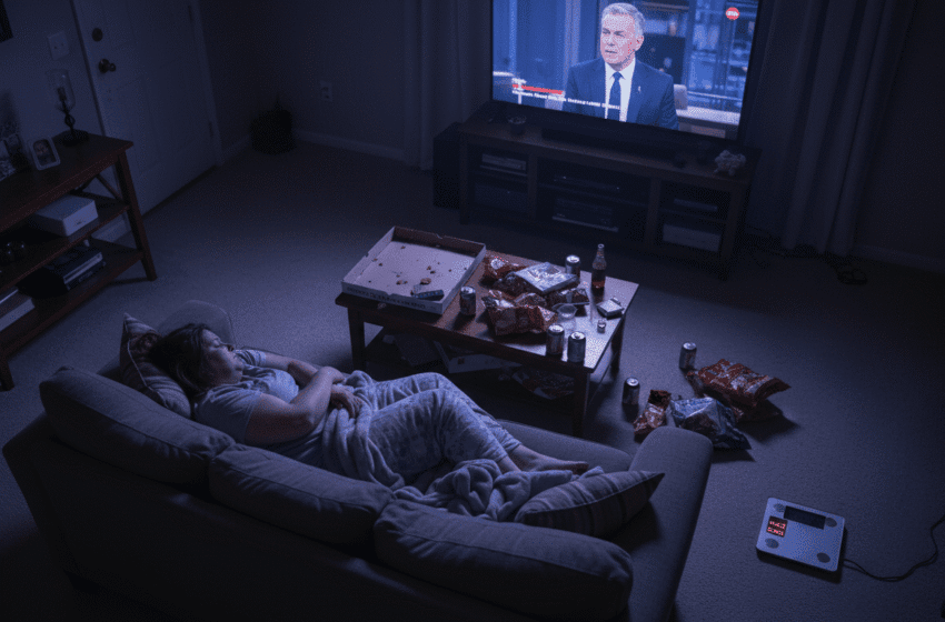  Télévision la nuit augmente prise de poids et altère qualité du sommeil