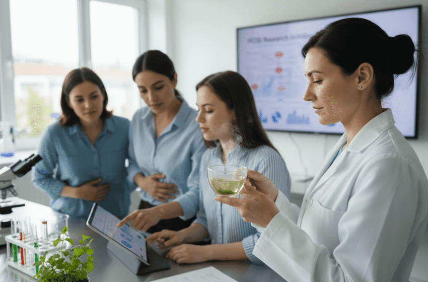  Thé à la menthe verte: bénéfices anti‑inflammatoires et anti‑nauséeux, vigilance pour le reflux