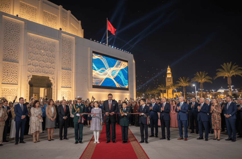  Théâtre Royal de Rabat inauguré, le Maroc vise l’excellence des spectacles vivants