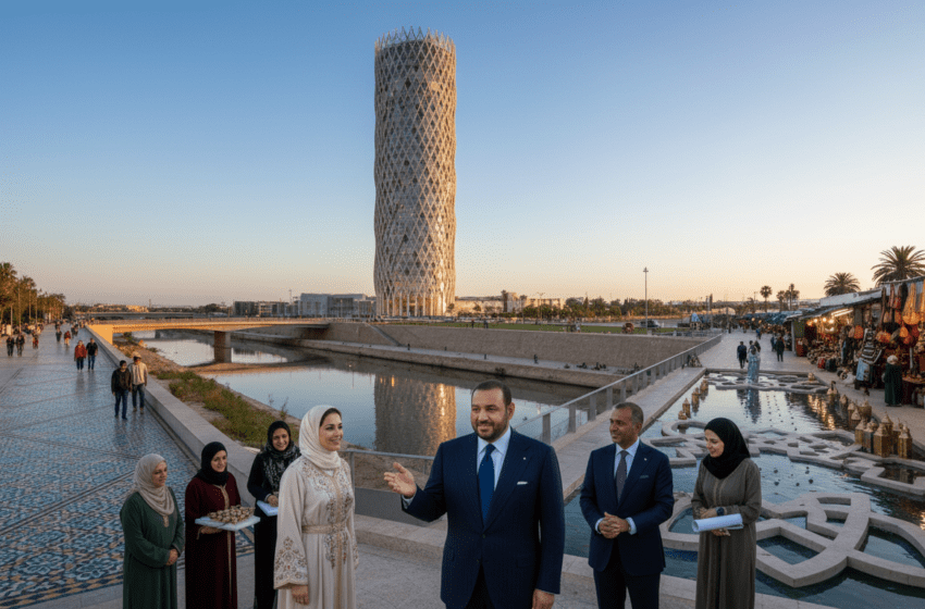  Tour Mohammed VI icône architecturale du savoir‑faire artisanal marocain à Rabat et Salé