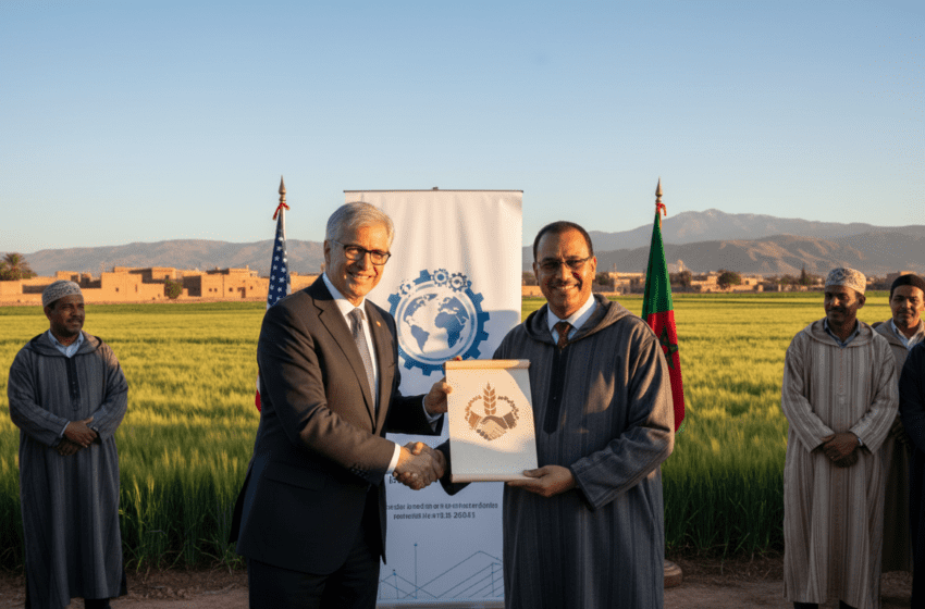  USDA désigne le Maroc pays prioritaire du programme Food for Progress pour 2026