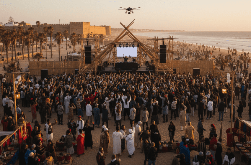  10e anniversaire du MOGA Festival à Essaouira avec 51,5 MDH de retombées économiques