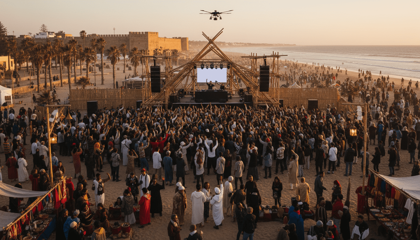 10e anniversaire du MOGA Festival à Essaouira avec 51,5 MDH de retombées économiques