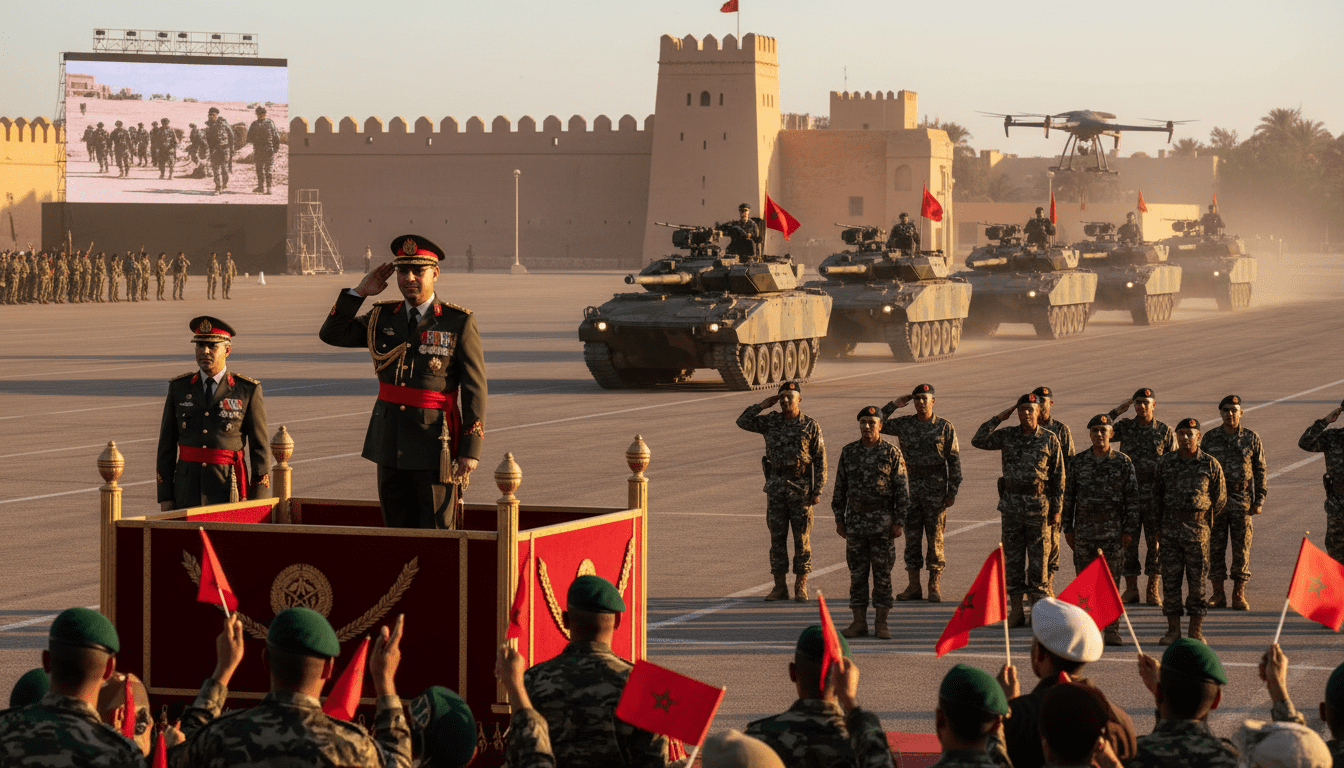 70e anniversaire des Forces Armées Royales : le Roi salue modernisation et actions humanitaires