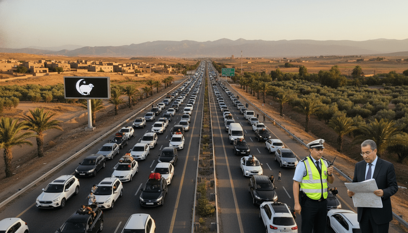 ADM alerte sur un fort trafic autoroutier pour l'Aïd Al‑Adha