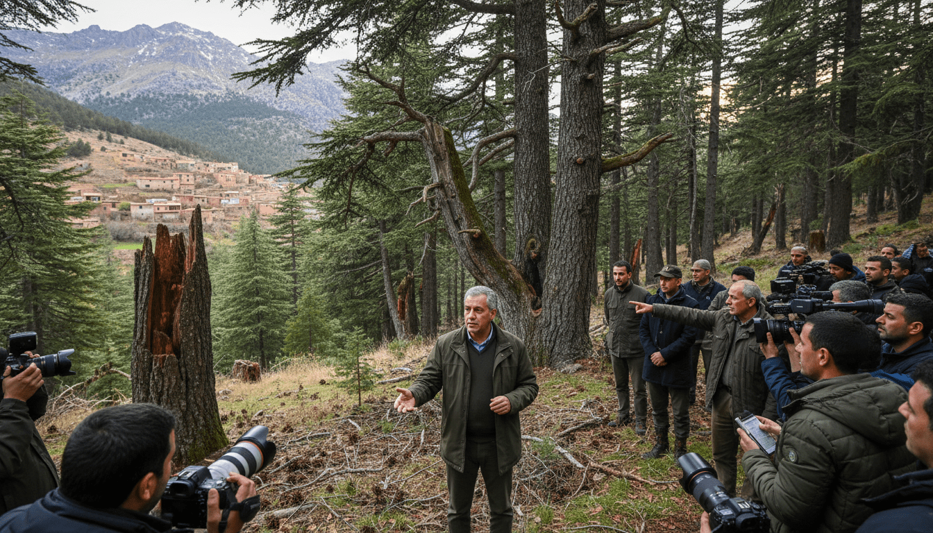 ANEF affirme l'absence de déforestation systématique dans les cédraies de Bouiblane et Bounaceur