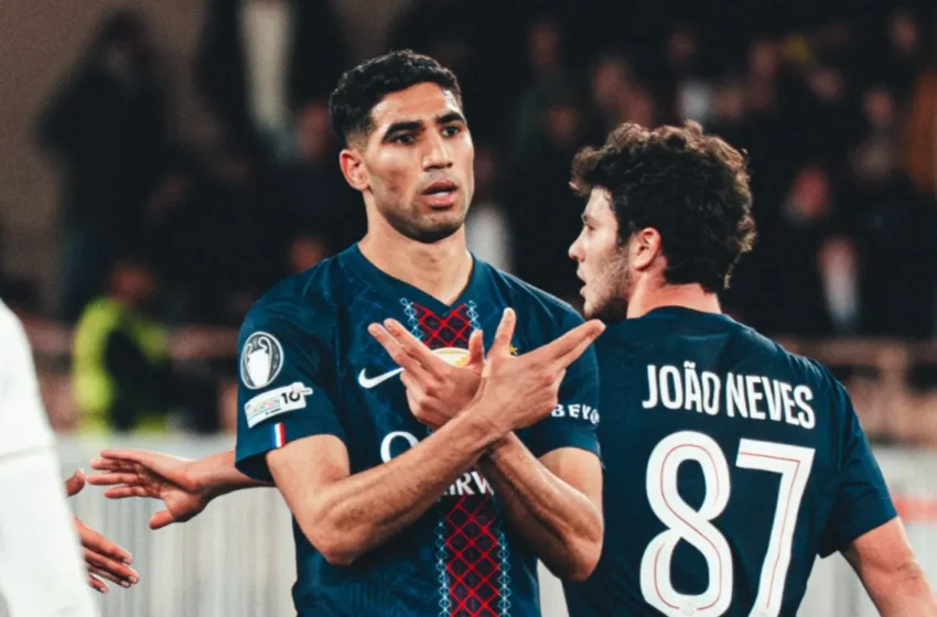  Achraf Hakimi forfait face au Bayern mais présent en tribunes