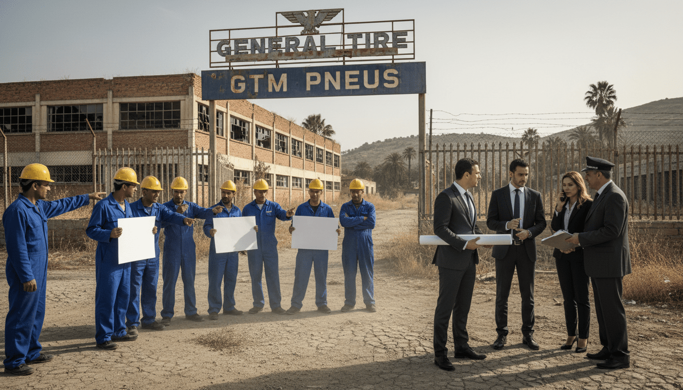 Affaire GTM au Maroc : l'usine de pneus héritée de General Tire en procès