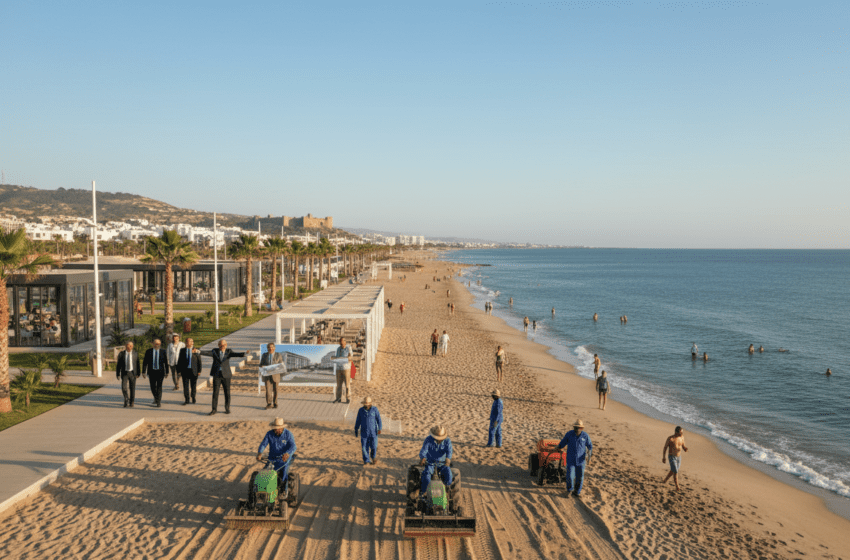  Agadir prévoit une gestion continue du littoral pour un été permanent