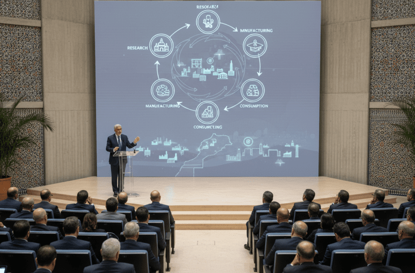  Ahmed Znibar appelle à construire un écosystème intégré de la recherche au recyclage