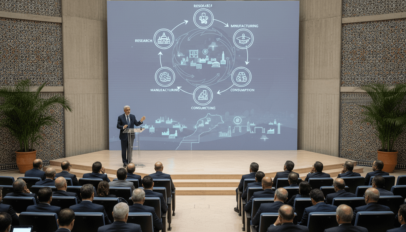 Ahmed Znibar appelle à construire un écosystème intégré de la recherche au recyclage