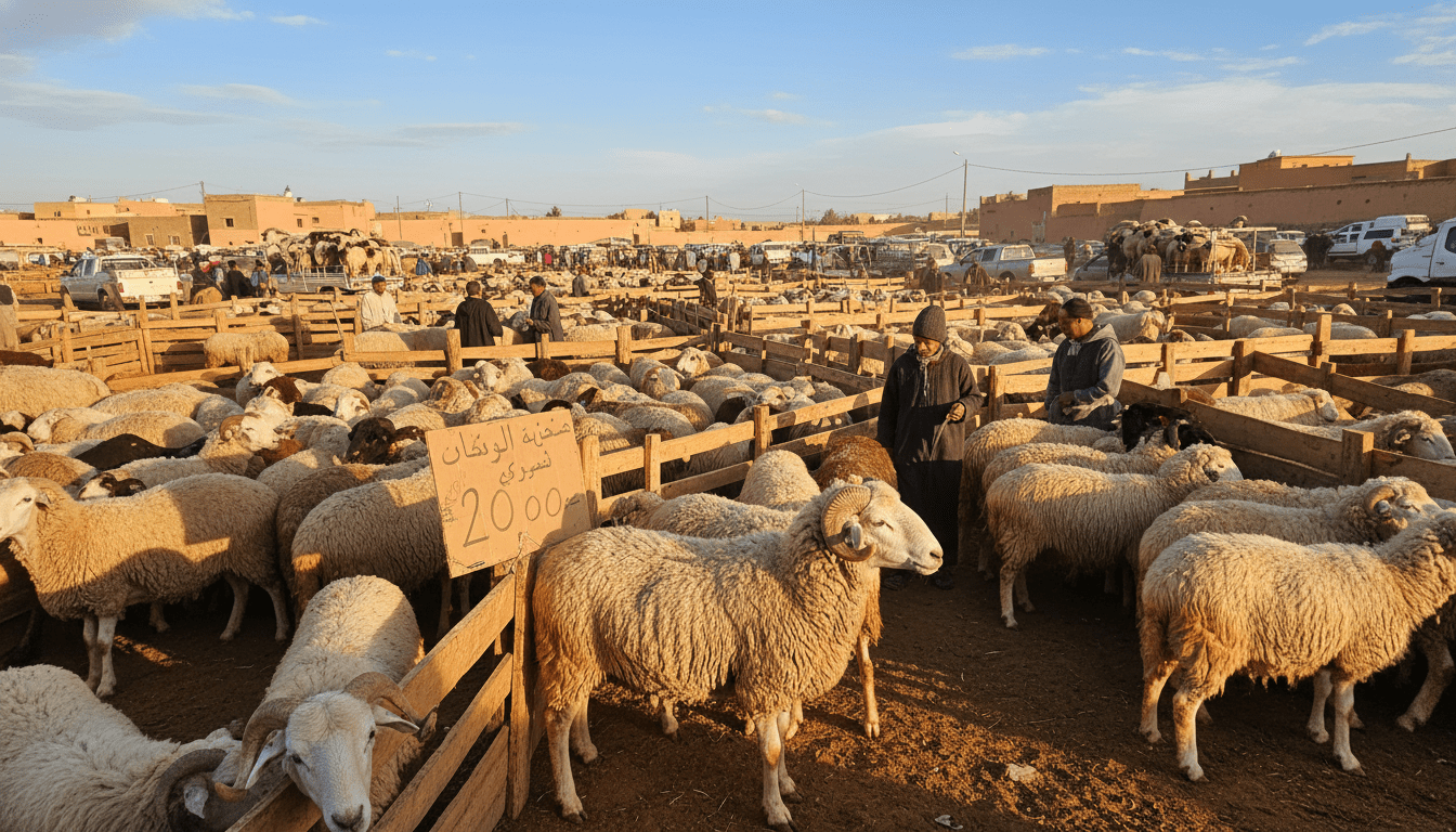Aïd Al-Adha : offre nationale ovins et caprins abondante, moutons dès 2 000 dirhams