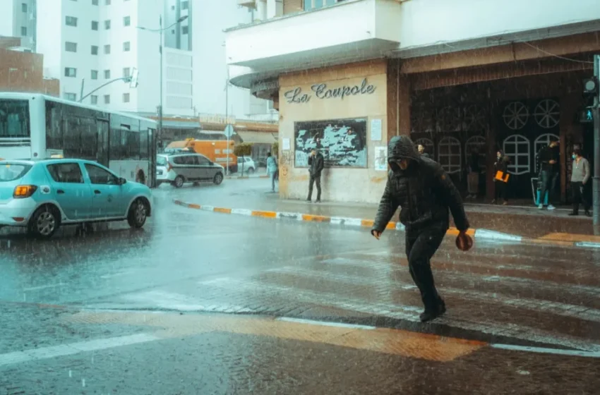  Alerte orange : chutes de neige et fortes pluies prévues au Maroc ce week-end
