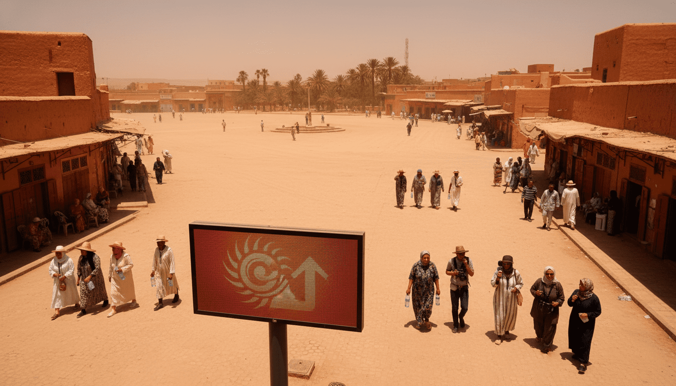 Alerte orange pour une forte chaleur au Maroc du 23 au 26 mai